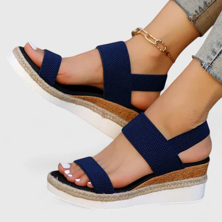 Bettina Women’s Sandals with Orthopedic Design and Wide Straps 8