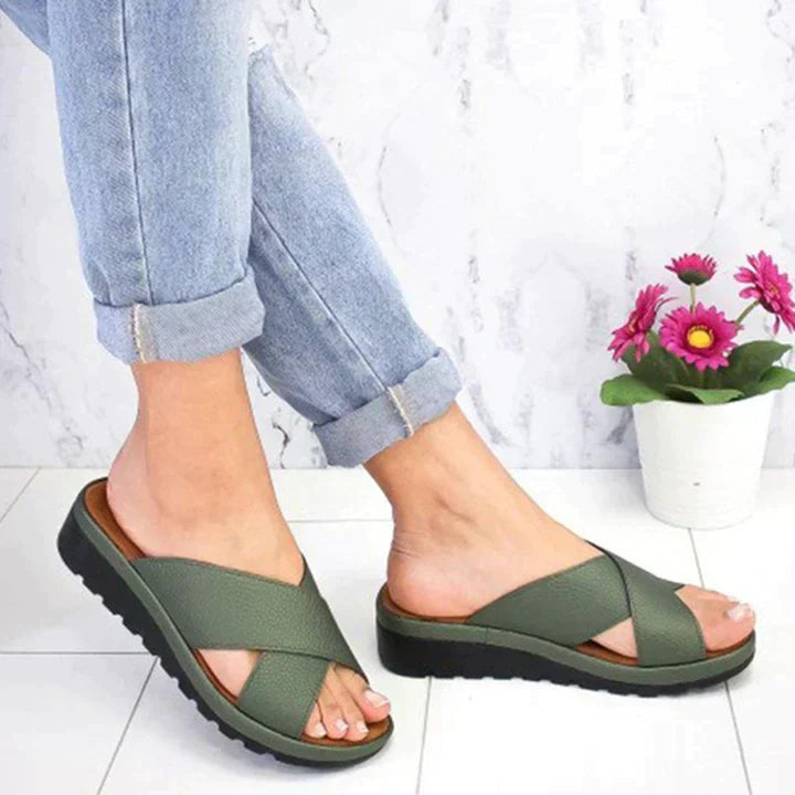 Christa Women’s Sandals with Supportive Strap Design and Comfortable Sole 6