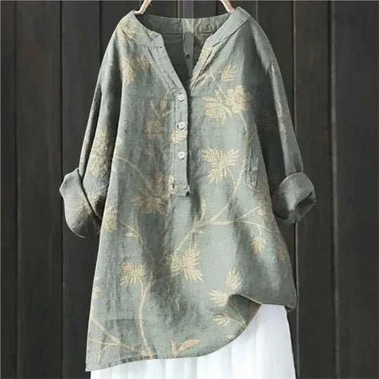 Clara Women’s Blouse with Loose Fit and Floral Pattern for Summer Style 7