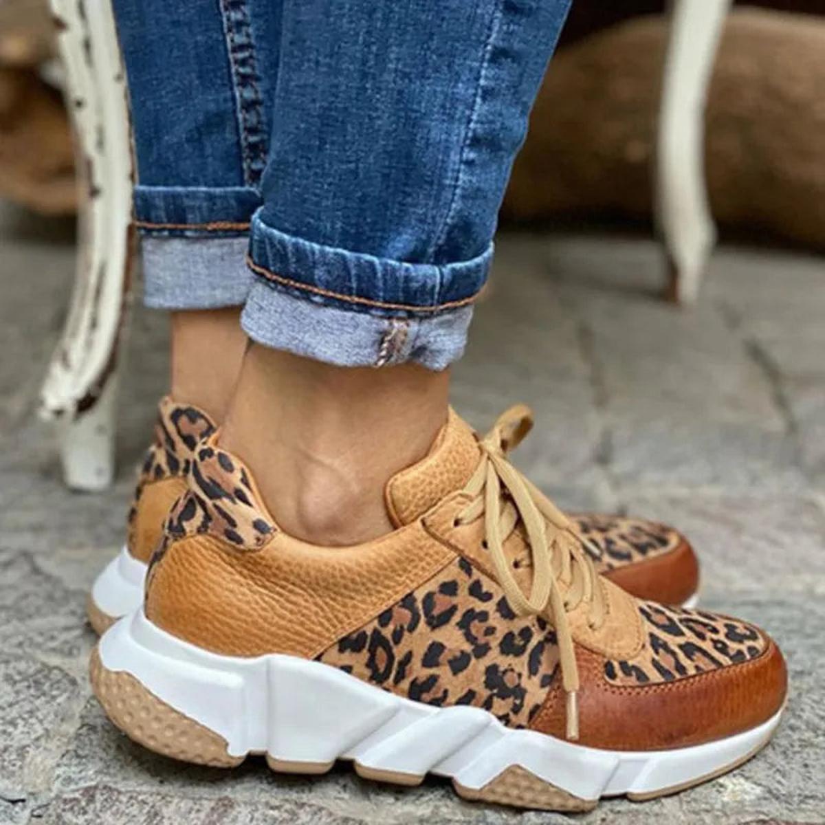 Dara Women’s Sneakers with Bold Printed Design and Chunky Sole 3