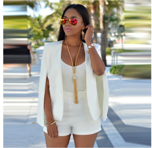 Jade Women’s Blazer with Long Sleeves and Open Cut Design 6