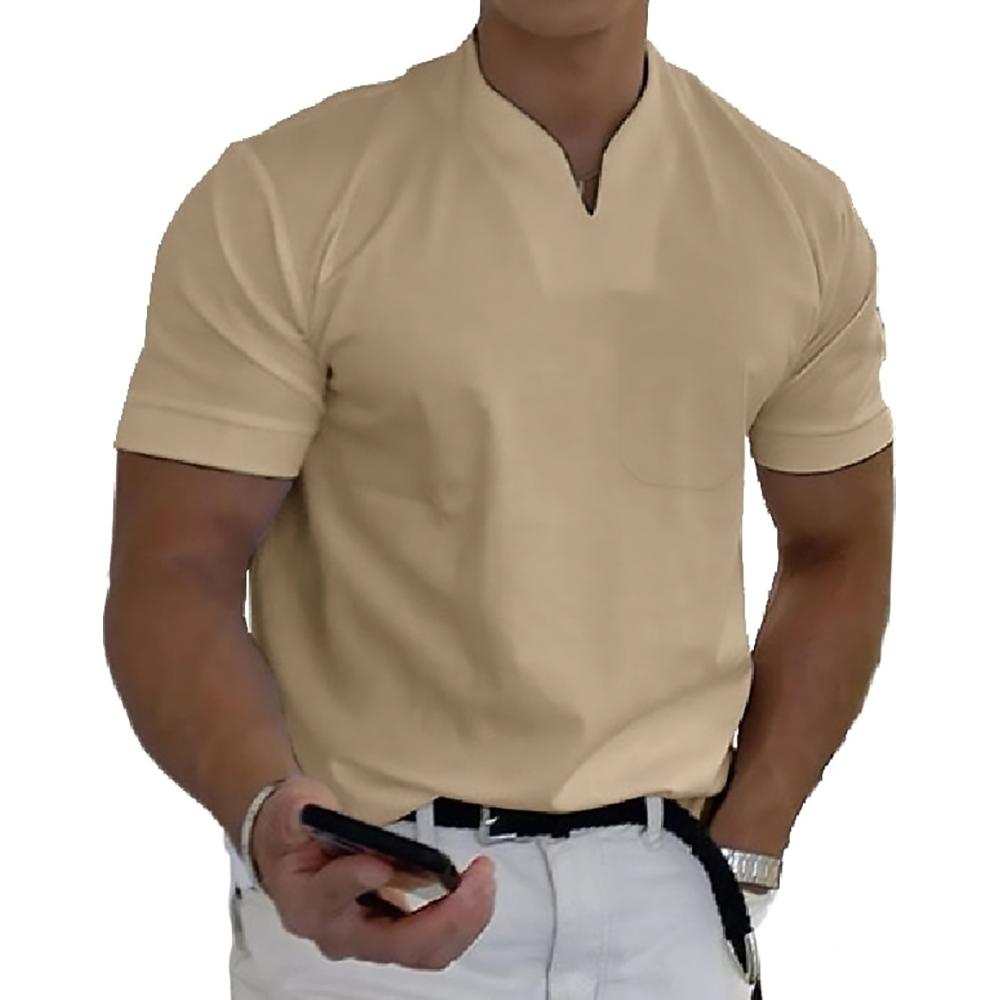 Luxe Men’s Polo Shirt with Refined Collar and Flattering Silhouette 11