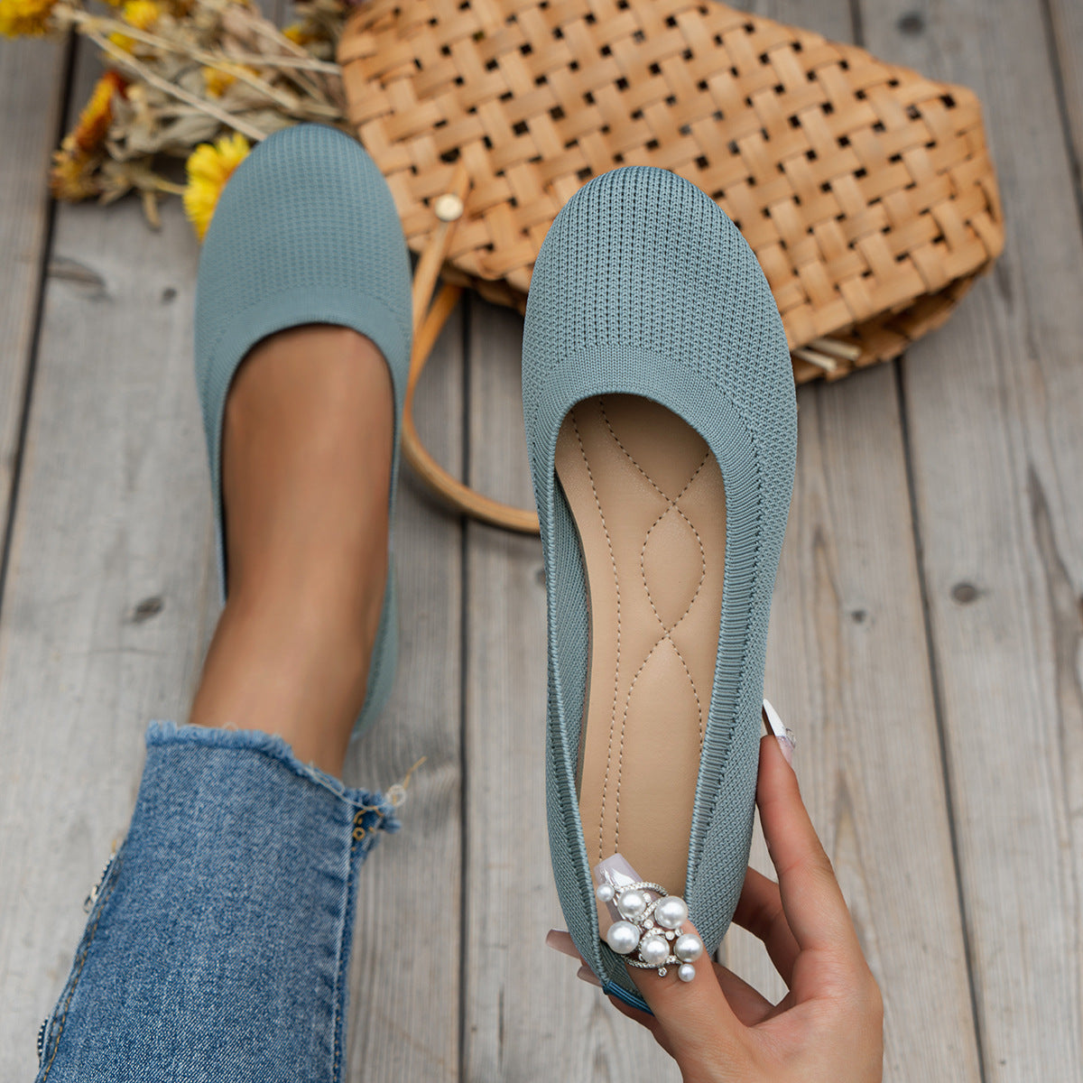 Luxe Women’s Slip-On Shoes with Arch Support and Slip-Resistant Sole 9