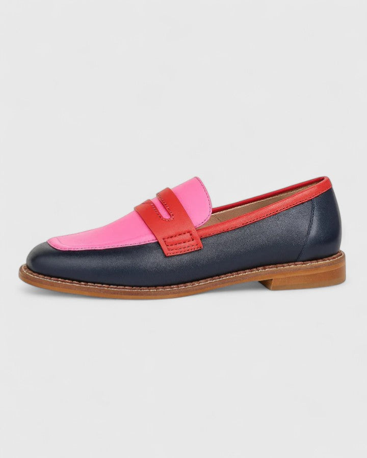 Mira Women's Loafers with Round Toe and Slip-On Design 1