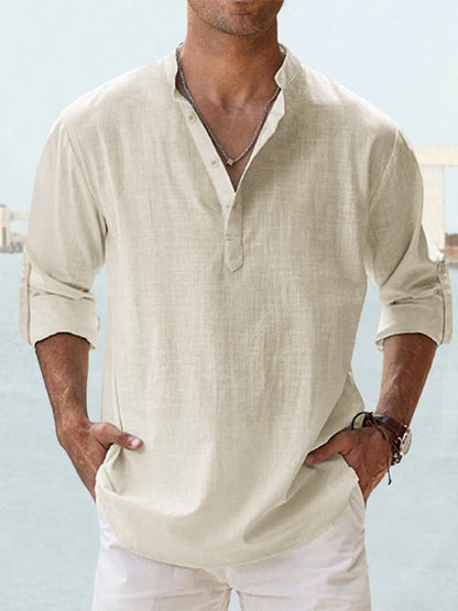 Aero Men’s Dress Shirt with Breathable Fabric and Tailored Fit 5