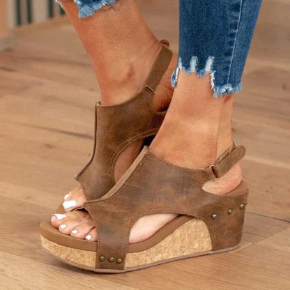 Angela Women’s Sandals with Open Toe and Slip-On Design 1