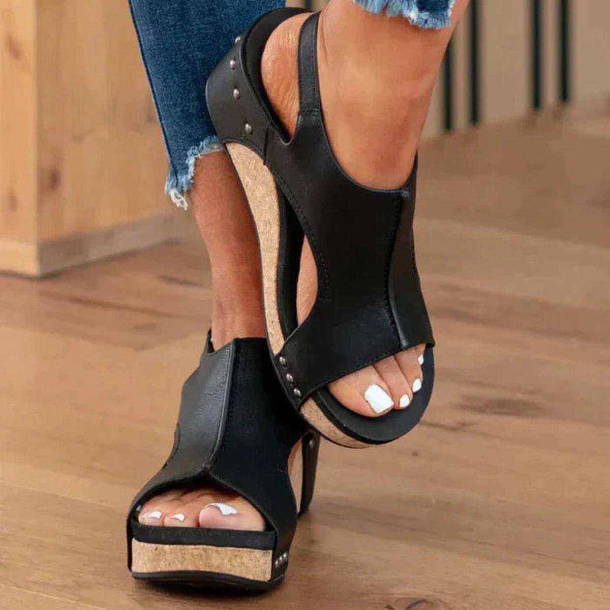 Angela Women’s Sandals with Open Toe and Slip-On Design 6