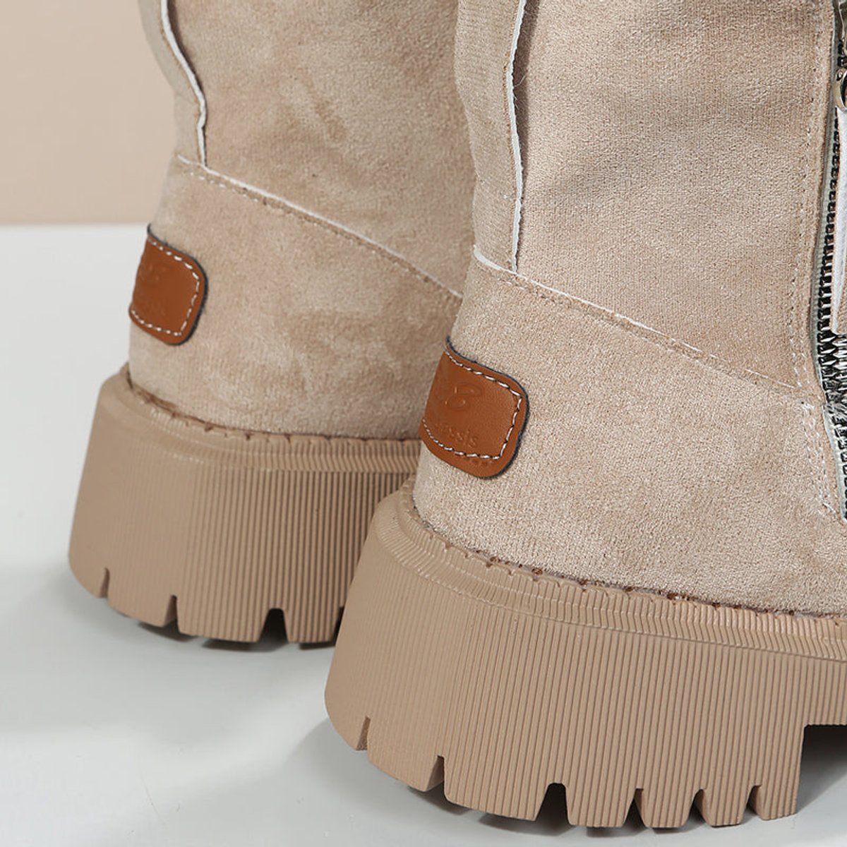 Arden Women's Black Ankle Boots | Fleece-Lined Suede Slip-On Booties 5