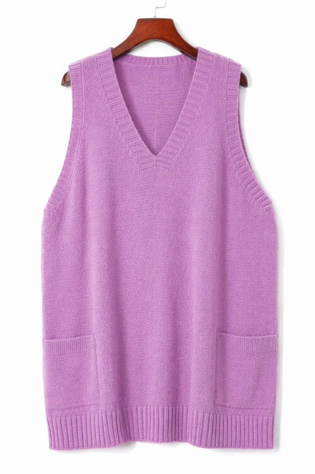 Aria Women’s Vest with V-Neck Design and Relaxed Fit for Versatile Layering 7