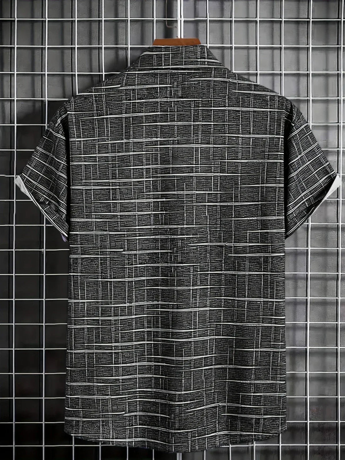 Armin Men’s Shirt with Relaxed Fit and Distinctive Pattern Design 5