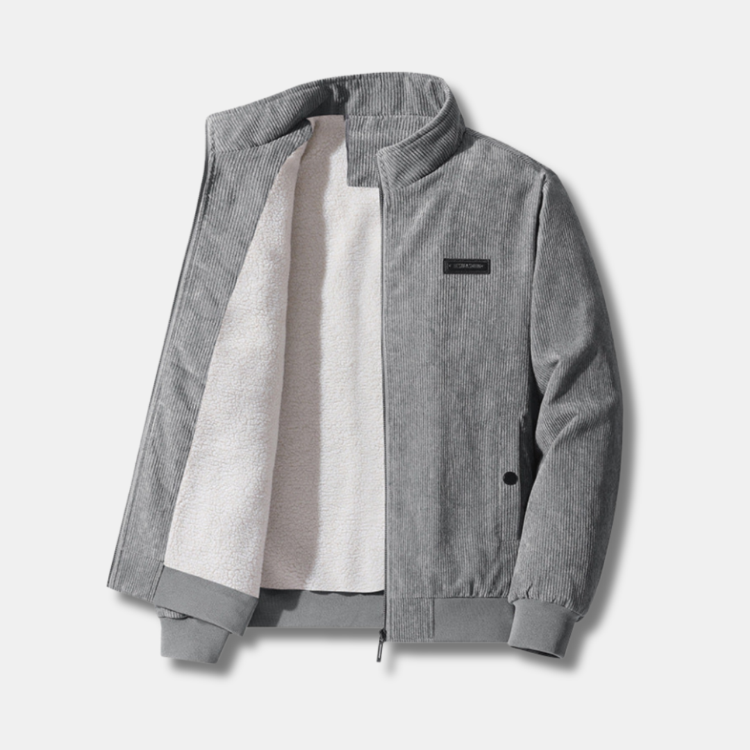 Ashford Men's Jacket | Corduroy with Sherpa Lining, Warm and Durable 0