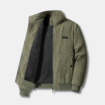 Ashford Men's Jacket | Corduroy with Sherpa Lining, Warm and Durable 1