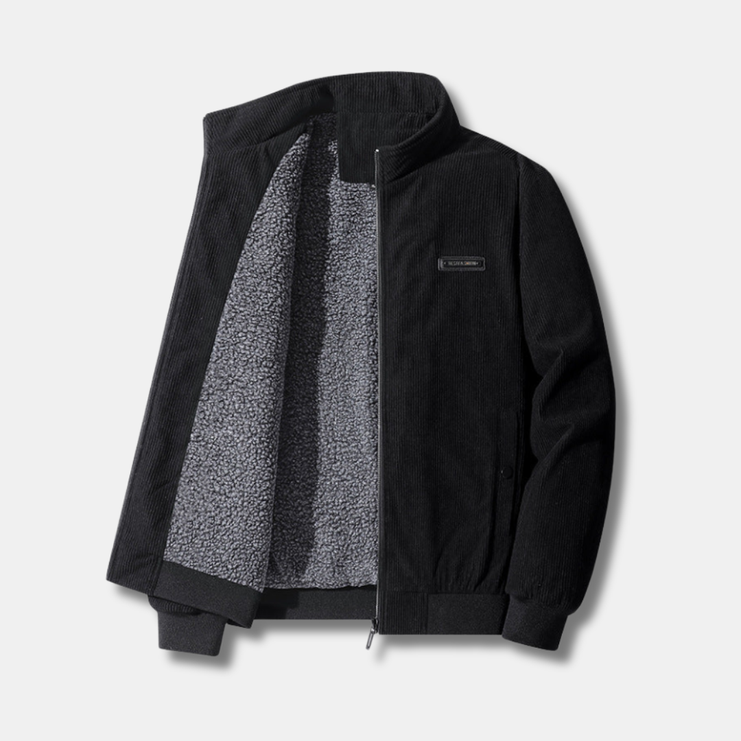 Ashford Men's Jacket | Corduroy with Sherpa Lining, Warm and Durable 2