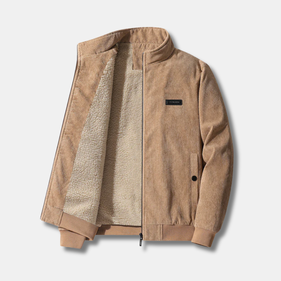 Ashford Men's Jacket | Corduroy with Sherpa Lining, Warm and Durable 3