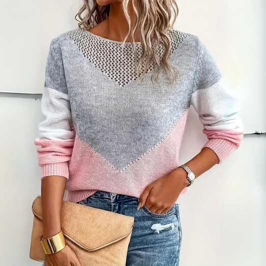 Aura Women's Sweater with Loose Fit and Cozy Design 0