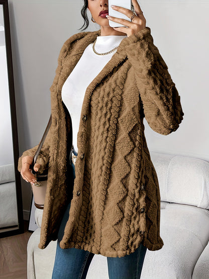 Ava Women’s Cardigan with Hood and Plush Softness for Relaxed Fit 3