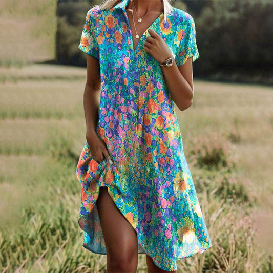 Ava Women’s Maxi Dress with Flowing Silhouette and Boho Chic Design 0