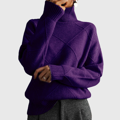 Avery Women's Turtleneck Sweater | Soft Breathable Fabric, Classic Fit 6