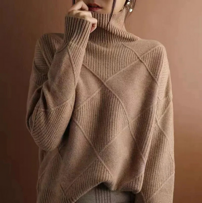 Avery Women's Turtleneck Sweater | Soft Breathable Fabric, Classic Fit 7