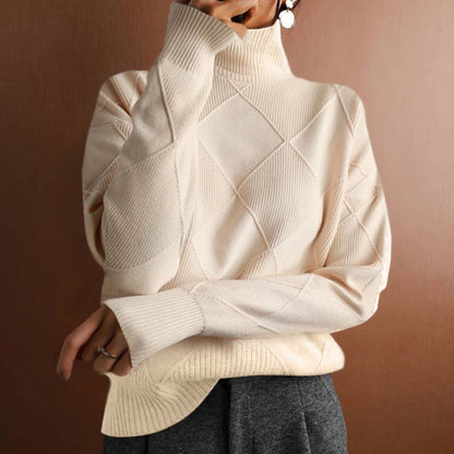 Avery Women's Turtleneck Sweater | Soft Breathable Fabric, Classic Fit 8