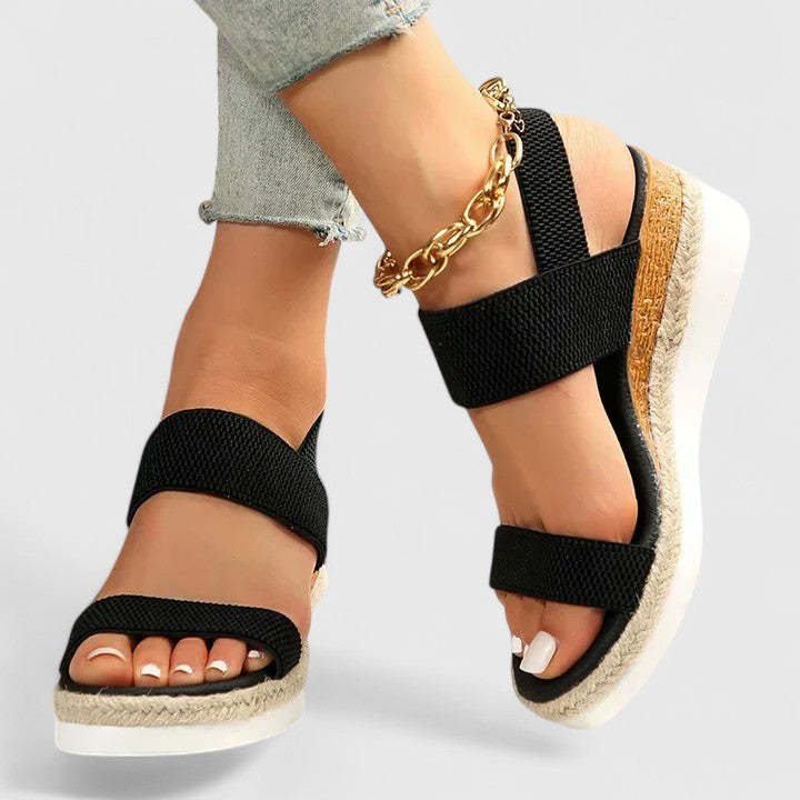 Bettina Women’s Sandals with Orthopedic Design and Wide Straps 2