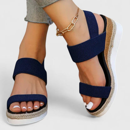 Bettina Women’s Sandals with Orthopedic Design and Wide Straps 4