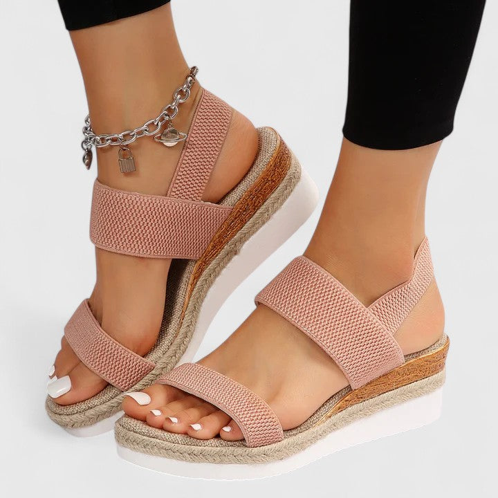 Bettina Women’s Sandals with Orthopedic Design and Wide Straps 7