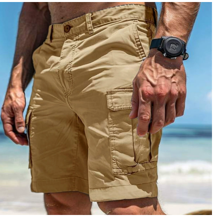 Bruno Men’s Cargo Shorts with Multi-Pocket Design for Active Summer Adventures 2