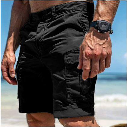 Bruno Men’s Cargo Shorts with Multi-Pocket Design for Active Summer Adventures 3
