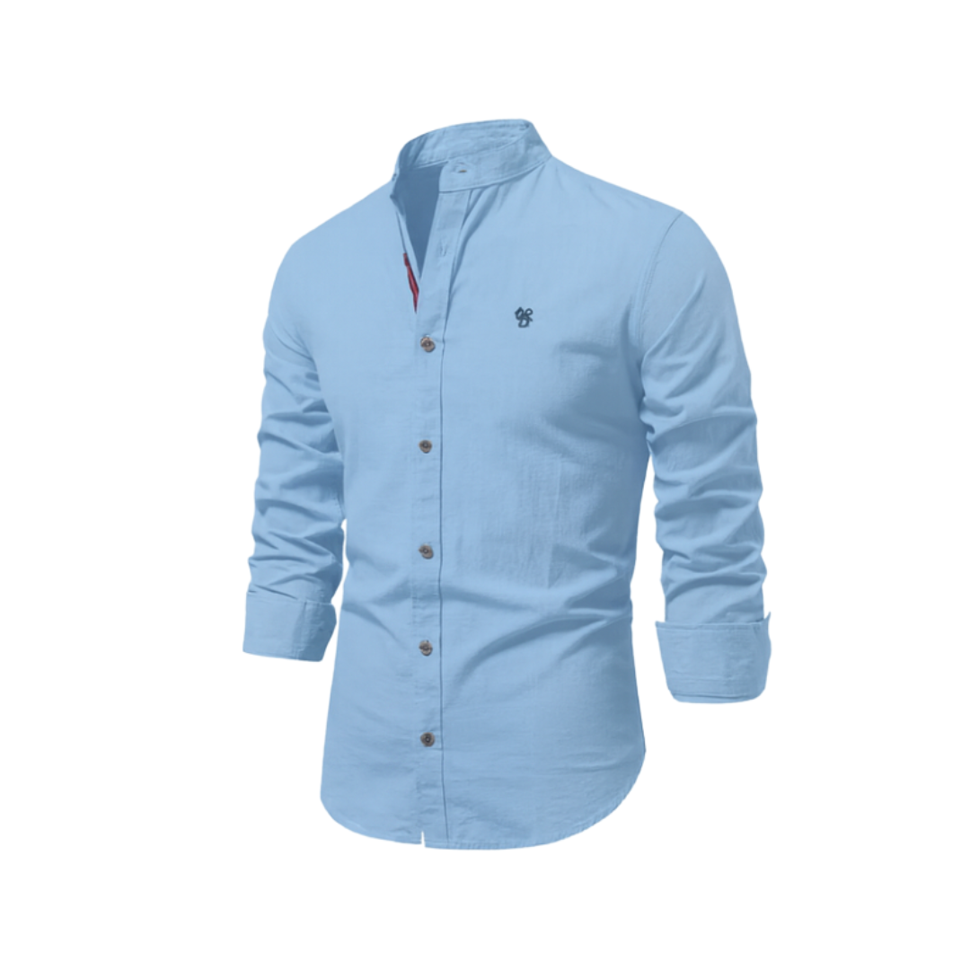 Caden Men’s Shirt with Button Front and Relaxed Fit for Casual Spring Style 9