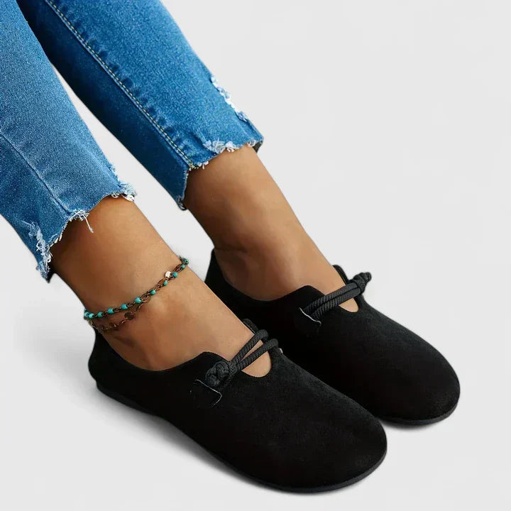 Camilla Women’s Orthopedic Loafers with Lace-Up Design and Supportive Comfort 5