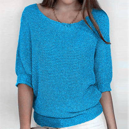 Celia Women's Comfort Sweater | Soft Breathable Knit 2