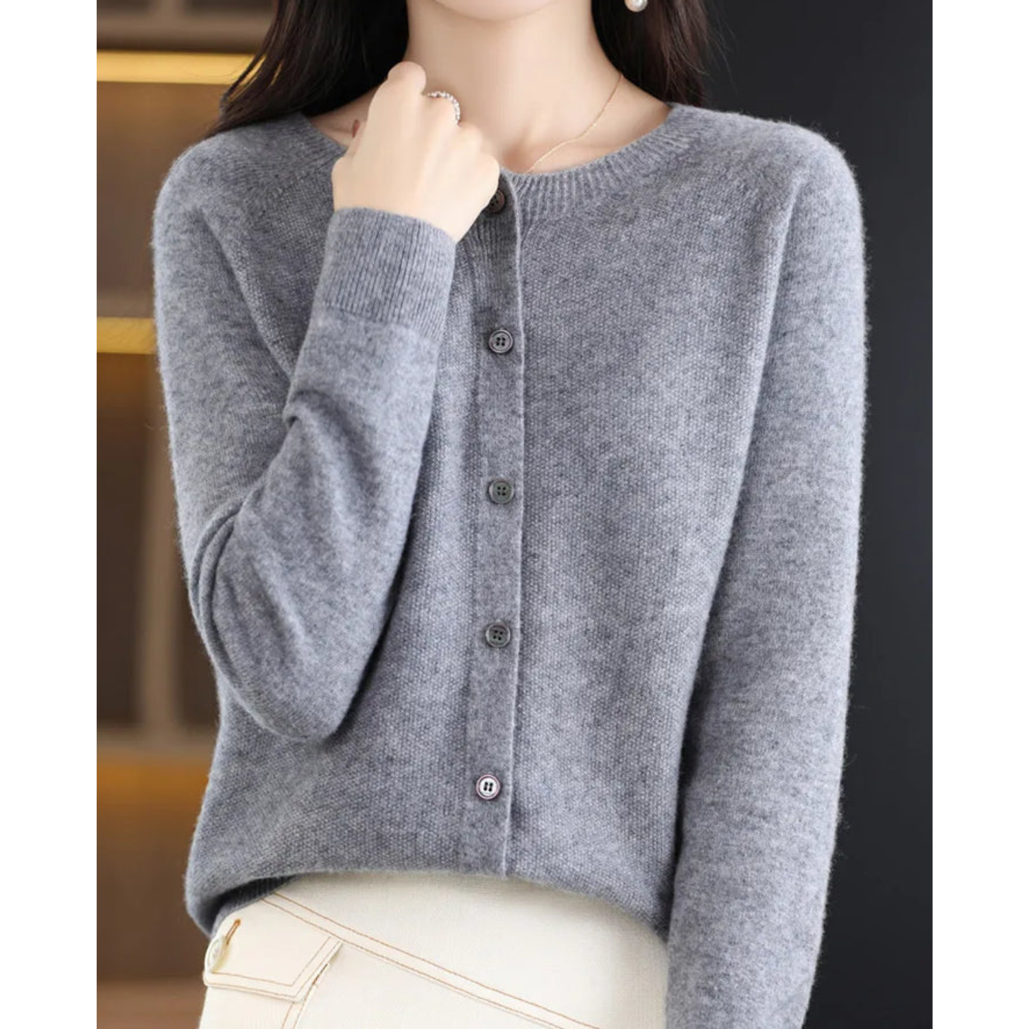 Chara Women’s Cardigan with Elegant Design and Versatile Style 12