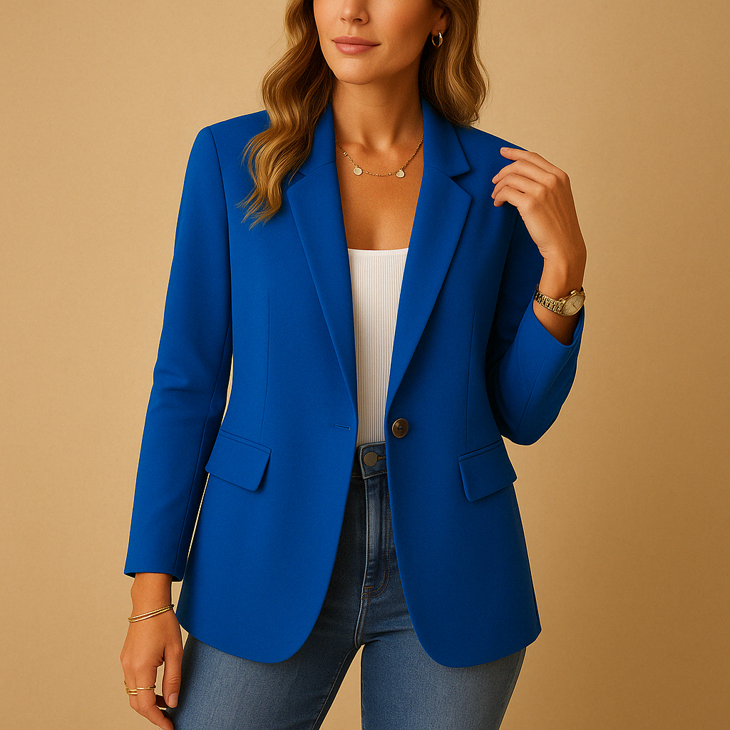Clara Women's Blazer with Structured Fit and Lightweight Design 5