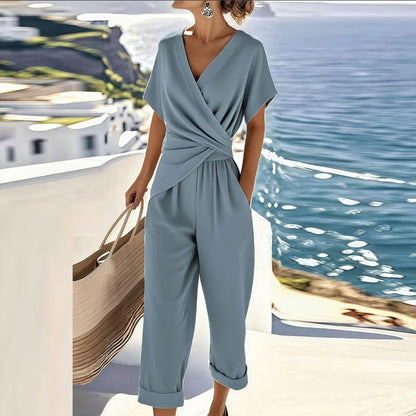 Cora Women's Two Piece Set with Relaxed Fit and Breathable Fabric 1