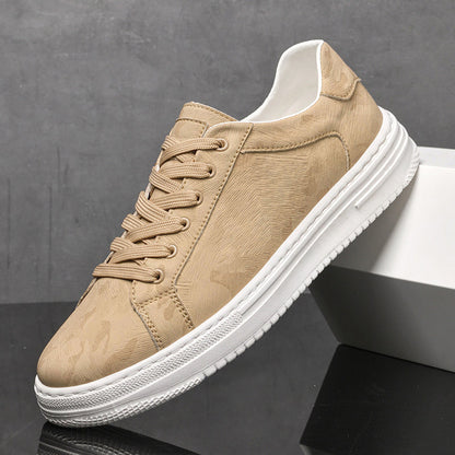 Cove Men's Sneakers with Genuine Leather Upper and Durable Rubber Outsole 5