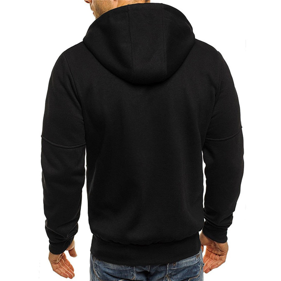 Cruz Men's Hoodie with Full-Length Zip and Relaxed Fit 1