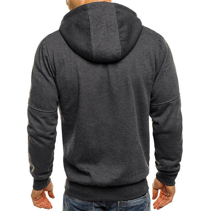 Cruz Men's Hoodie with Full-Length Zip and Relaxed Fit 5