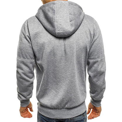 Cruz Men's Hoodie with Full-Length Zip and Relaxed Fit 7