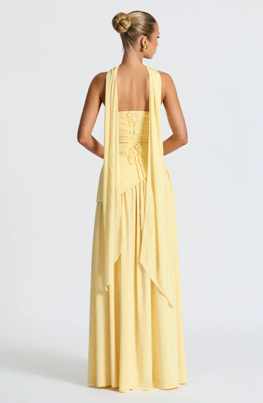 Dahlia Women’s Maxi Dress with Asymmetrical Design for Wedding Guests 1