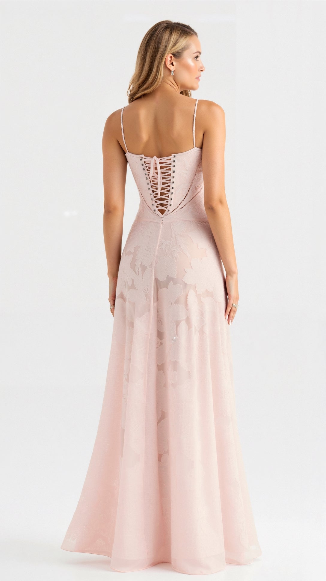 Dahlia Women’s Maxi Dress with Structured Neckline and Flowing Silhouette 2