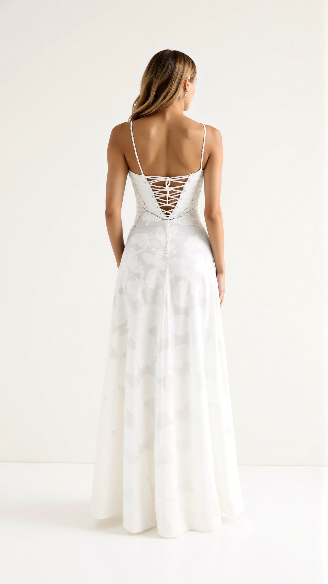 Dahlia Women’s Maxi Dress with Structured Neckline and Flowing Silhouette 4