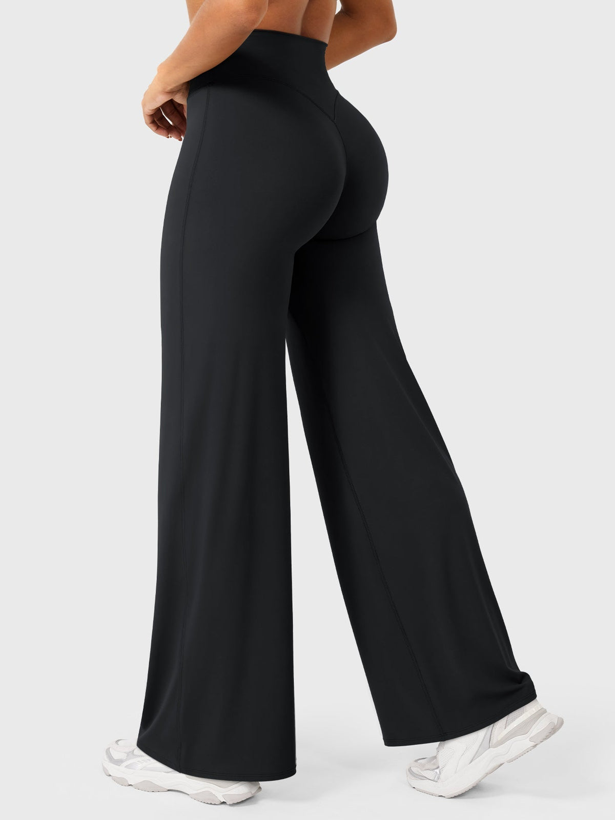 Dalia Women’s Flare Pants with High Waist and Flowing Legs 3