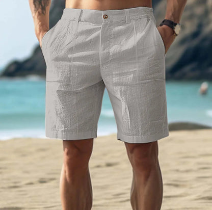 Daniel Men's Shorts with Classic Fit and Button Waistband for Summer Style 2