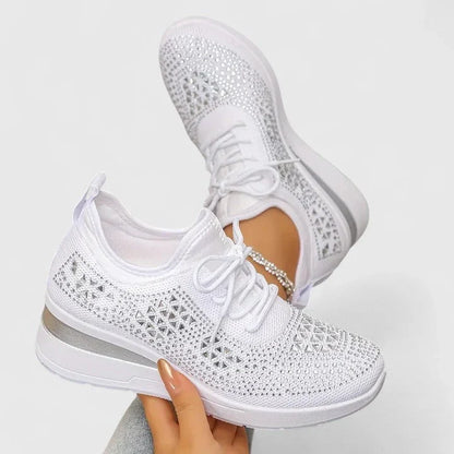 Danivira Orthopaedic Shoes featuring supportive heel elevation and a breathable mesh upper for enhanced comfort and foot health. 2