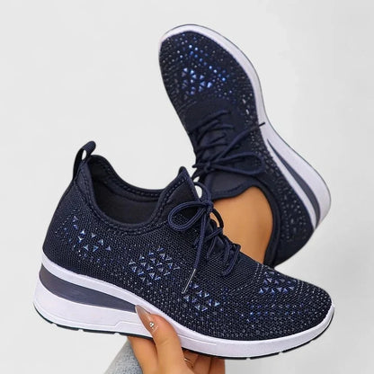 Danivira Orthopaedic Shoes featuring supportive heel elevation and a breathable mesh upper for enhanced comfort and foot health. 4