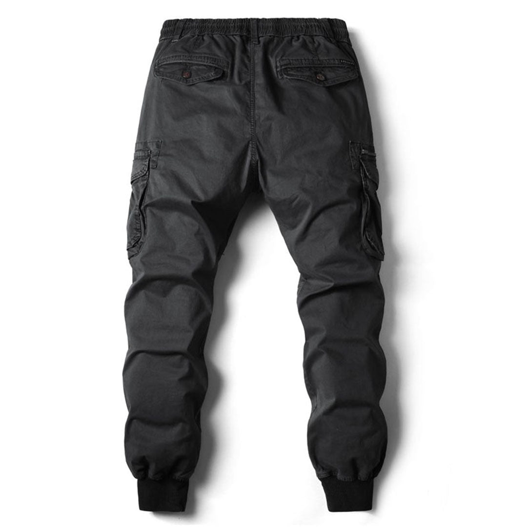 Dare Men's Cargo Pants with Tapered Fit and Practical Pockets 1