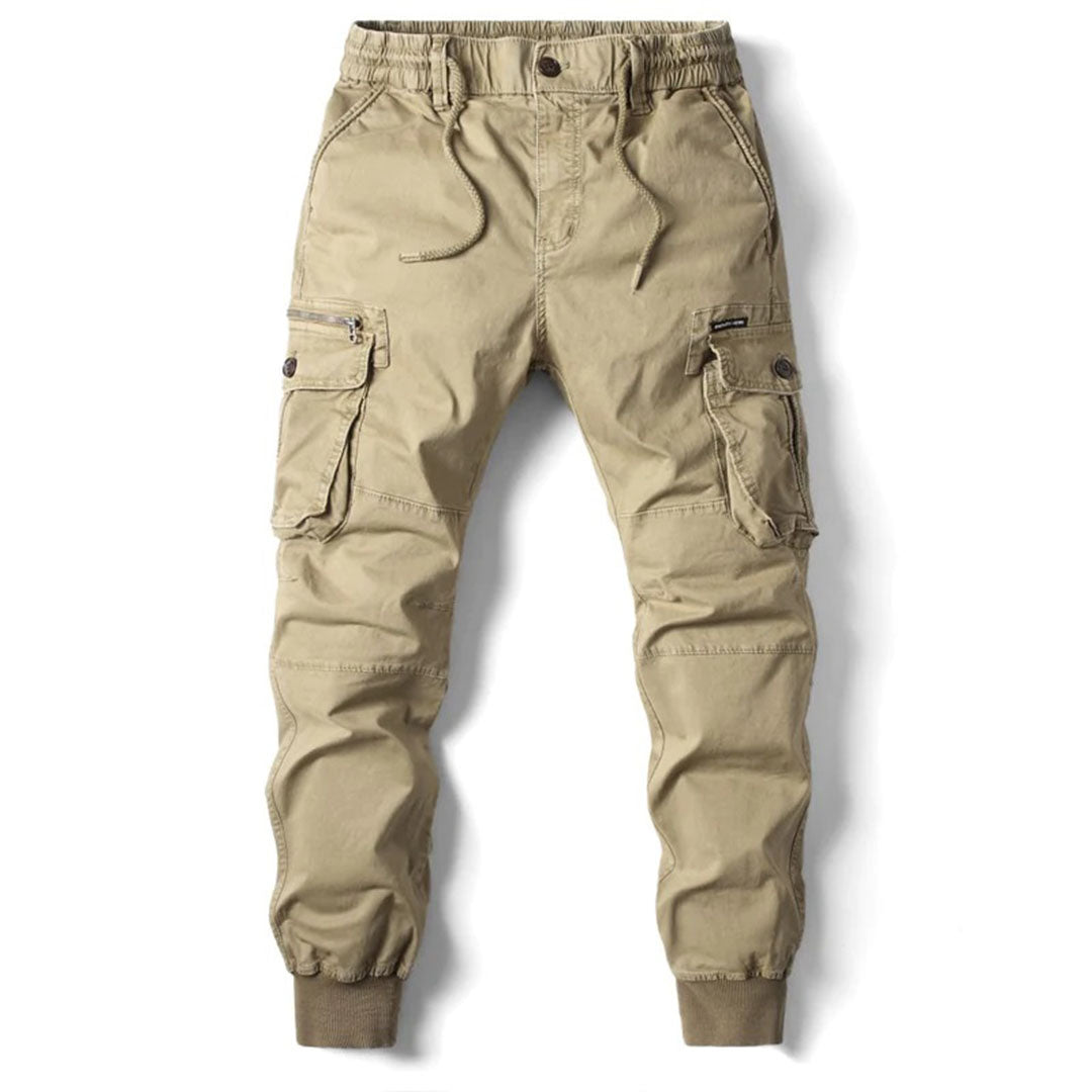 Dare Men's Cargo Pants with Tapered Fit and Practical Pockets 2