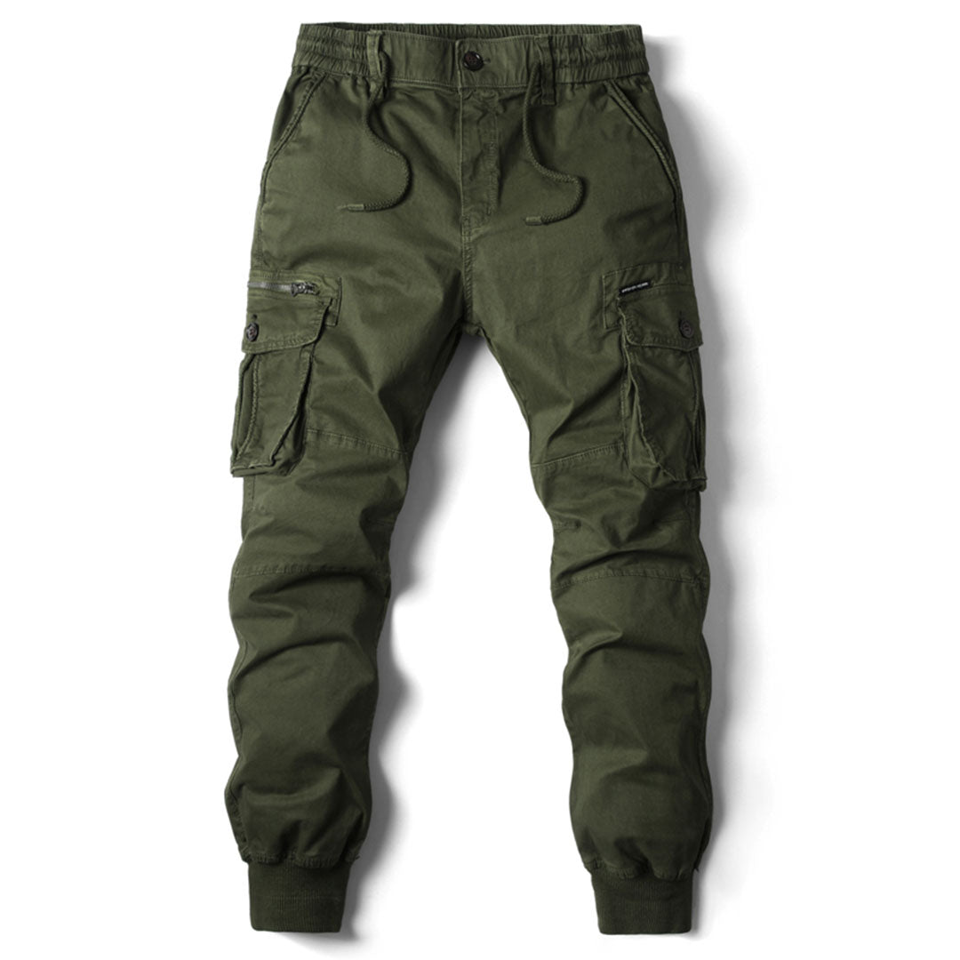 Dare Men's Cargo Pants with Tapered Fit and Practical Pockets 6