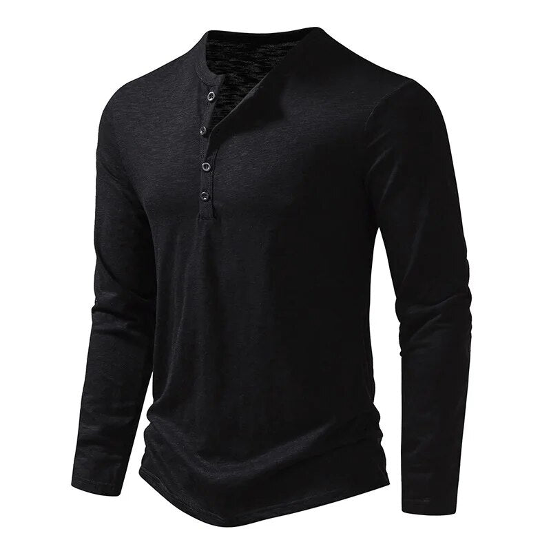 Dixon Men’s Henley Shirt with Slim Fit and Lightweight Design 10